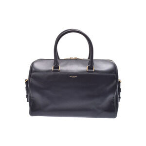 Saint Laurent Duffle Bag Black Calfskin